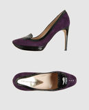EMPORIO ARMANI - Decolletes con plateau