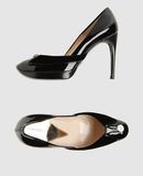 EMPORIO ARMANI - Decolletes con plateau