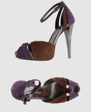 GIORGIO ARMANI - Sandali con plateau