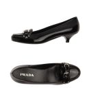 PRADA - Mocassino con tacco