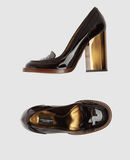 DOLCE & GABBANA - Mocassino con tacco