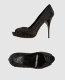 ALEXANDER MCQUEEN - Pumps with open toe