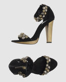 DONNA KARAN - Sandali con plateau
