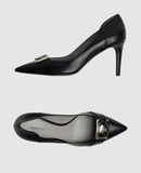 VERSACE - Closed-toe slip-ons 