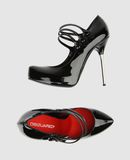 DSQUARED2 - Decolletes con plateau