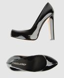 DSQUARED2 - Decolletes con plateau