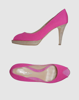 Martin Clay Pumps With Open Toe - Item 44284645