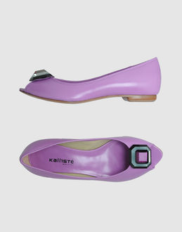 Kalliste Peep-toe Ballet Flats - Item 44292671