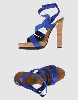 DSQUARED2 - CALZATURE - Sandali con plateau - su YOOX.COM