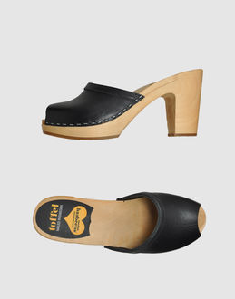 Swedish Hasbeens Platform Sandals - Item 44302632