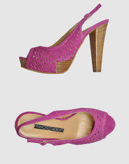 FRANCESCO MORICHETTI - CALZATURE - Sandali con plateau - su YOOX.COM