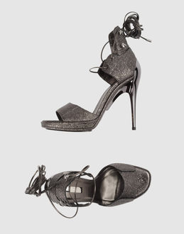 CALVIN KLEIN COLLECTION - CALZATURE - Sandali con plateau - su YOOX.COM