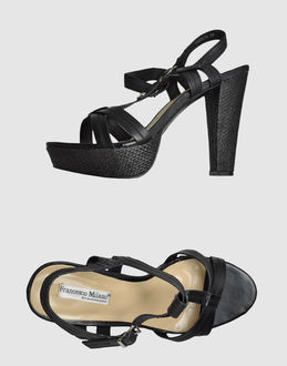 FRANCESCO MILANO - SCHUHE - Plateausandalen - bei YOOX.COM