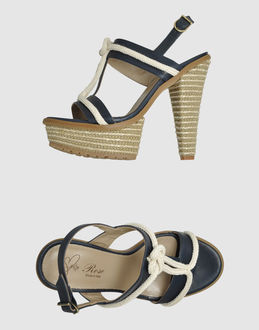 Rose Platform Sandals - Item 44310900