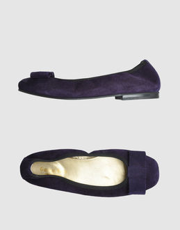 Golden Pony Ballet Flats - Item 44327206