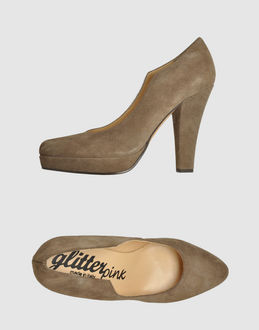 GLITTER PINK - CALZATURE - Decolletes con plateau - su YOOX.COM