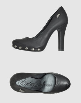 REPLAY - CALZATURE - Decolletes con plateau - su YOOX.COM