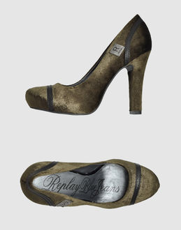 REPLAY - CALZATURE - Decolletes con plateau - su YOOX.COM