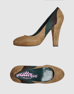 GLITTER PINK - CALZATURE - Decolletes con plateau - su YOOX.COM
