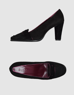 SUEDE - CALZATURE - Mocassini con tacco - su YOOX.COM