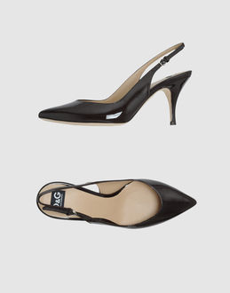 D&G - CALZATURE - Decolletes slingback - su YOOX.COM