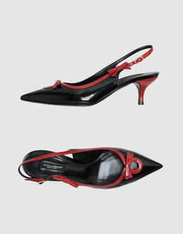 DOLCE & GABBANA - CALZATURE - Decolletes slingback - su YOOX.COM
