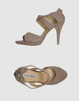 FRANCESCO MILANO - CALZATURE - Sandali con plateau - su YOOX.COM