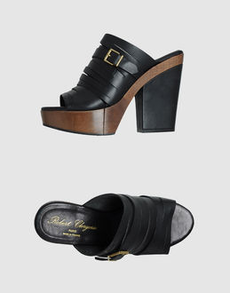 ROBERT CLERGERIE - CALZATURE - Sandali con plateau - su YOOX.COM
