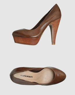 FAUSTA MORETTI - CALZATURE - Decolletes con plateau - su YOOX.COM