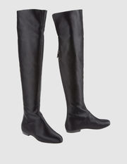 alberta ferretti satin boots