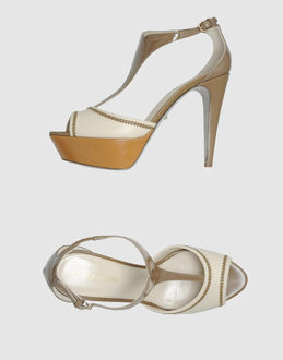 SERGIO ROSSI - CALZATURE - Sandali con plateau - su YOOX.COM