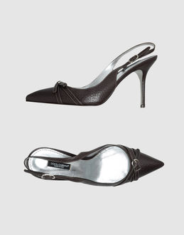 DOLCE & GABBANA - CALZATURE - Decolletes slingback - su YOOX.COM