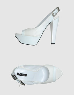 VERSACE JEANS COUTURE - CALZATURE - Sandali con plateau - su YOOX.COM