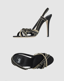 D&G - CALZATURE - Sandali con tacco - su YOOX.COM