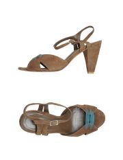 SUEDE - High-heeled sandals