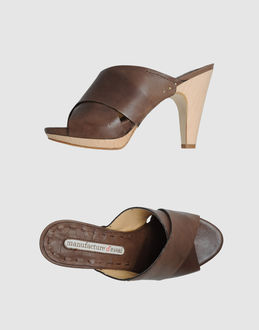 MANUFACTURE D'ESSAI - CALZATURE - Sandali con plateau - su YOOX.COM