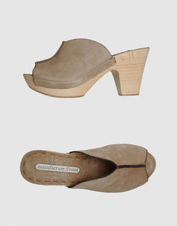 MANUFACTURE D'ESSAI - CALZATURE - Sandali con plateau - su YOOX.COM