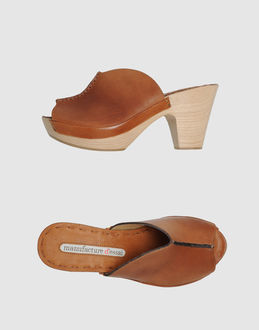 MANUFACTURE D'ESSAI - CALZATURE - Sandali con plateau - su YOOX.COM