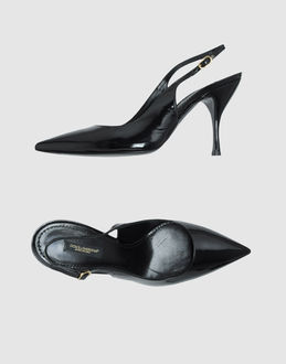 DOLCE & GABBANA - CALZATURE - Decolletes slingback - su YOOX.COM