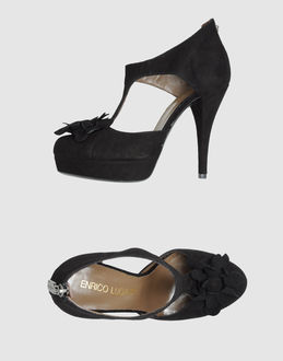 ENRICO LUGANI - CALZATURE - Decolletes con plateau - su YOOX.COM