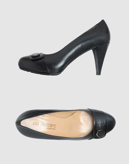 DE ROBERT - CALZATURE - Decolletes con plateau - su YOOX.COM