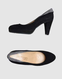 DE ROBERT - CALZATURE - Decolletes con plateau - su YOOX.COM