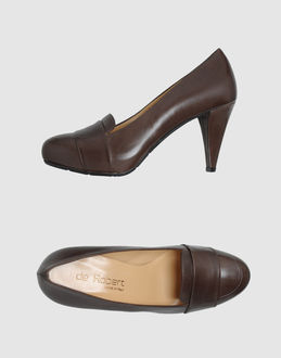 DE ROBERT - CALZATURE - Mocassini con tacco - su YOOX.COM