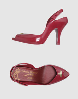 VIVIENNE WESTWOOD ANGLOMANIA + MELISSA - CALZATURE - Sandali con tacco - su YOOX.COM