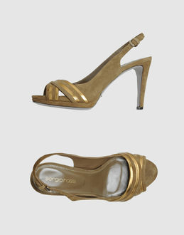 SERGIO ROSSI - CALZATURE - Sandali con plateau - su YOOX.COM