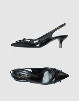 DOLCE & GABBANA - CALZATURE - Decolletes slingback - su YOOX.COM