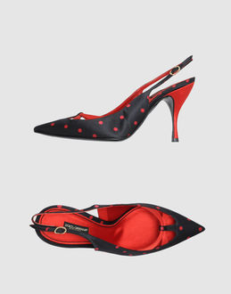 DOLCE & GABBANA - CALZATURE - Decolletes slingback - su YOOX.COM