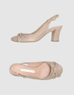 PURA LÓPEZ - CALZATURE - Decolletes slingback - su YOOX.COM