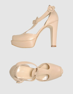 TWIN-SET SIMONA BARBIERI - CALZATURE - Sandali con plateau - su YOOX.COM