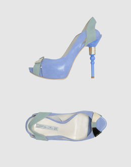 GREY MER - CALZATURE - Sandali con plateau - su YOOX.COM